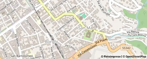 Mappa Como