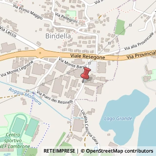 Mappa Via S.Francesco d'Assisi, 5/A, 22036 Erba, Como (Lombardia)