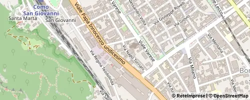 Mappa Como