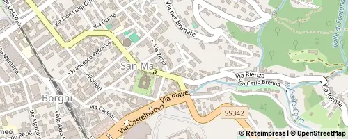 Mappa Como