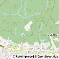 Mapa Albese con Cassano