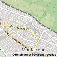 Kaart Monfalcone