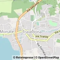Map Travedona-Monate