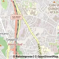 Mapa Varese