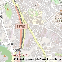 Mapa Varese