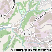 Mapa Cazzano Sant'Andrea