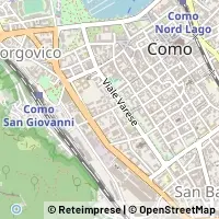 Mapa Como