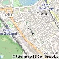Map Como