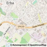 Karte Erba