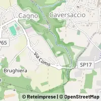 Mapa Cagno