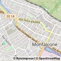 Kaart Monfalcone