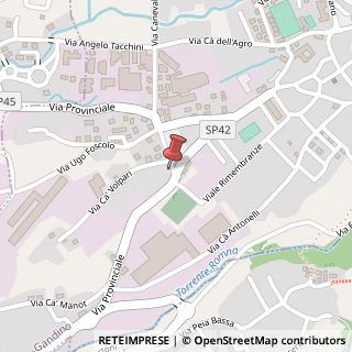 Mappa Via Ugo Foscolo, 56, 24024 Gandino, Bergamo (Lombardia)
