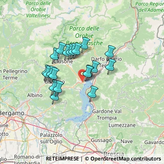 Mappa Via Nazionale, 24060 Castro BG, Italia (11.143)