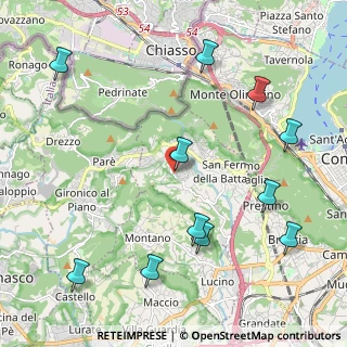Mappa Via Giuseppe Parini, 22020 Cavallasca CO, Italia (2.55364)