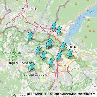 Mappa Via Gerna Provino, 22020 Cavallasca CO, Italia (2.74083)