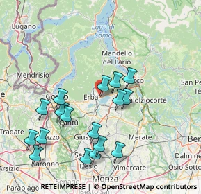 Mappa Via alla Provinciale, 22030 Eupilio CO, Italia (16.03176)