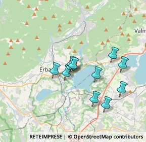 Mappa Via alla Provinciale, 22030 Eupilio CO, Italia (2.91091)