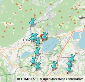 Mappa Via alla Provinciale, 22030 Eupilio CO, Italia (4.07)