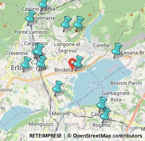 Mappa Via alla Provinciale, 22030 Eupilio CO, Italia (2.26077)