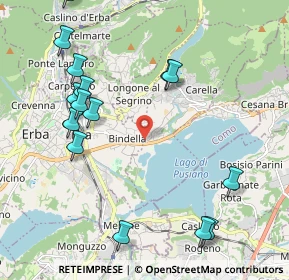 Mappa Via alla Provinciale, 22030 Eupilio CO, Italia (2.426)