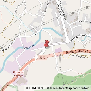 Mappa Via Nazionale,  40, 24060 Pianico, Bergamo (Lombardia)