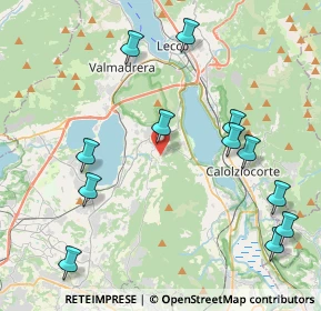 Mappa Via Bazzona Superiore, 23851 Galbiate LC, Italia (4.77667)
