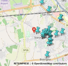 Mappa Via L. Corbatto, 34079 Staranzano GO, Italia (0.994)