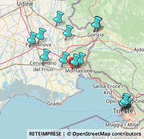 Mappa Via L. Corbatto, 34079 Staranzano GO, Italia (17.834)