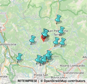 Mappa Val Brembilla, 24012 Val Brembilla BG, Italia (5.95643)