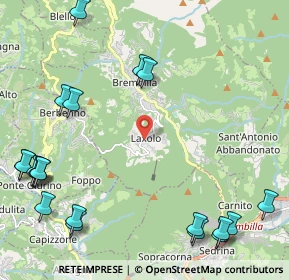 Mappa Val Brembilla, 24012 Val Brembilla BG, Italia (3.0625)
