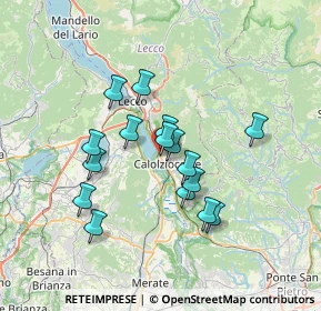 Mappa 23808 Lecco LC, Italia (5.78188)