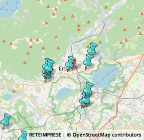 Mappa Piazza Vittorio Veneto, 22036 Erba CO, Italia (3.97)