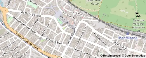 Mappa Monfalcone