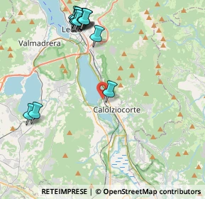 Mappa Via Adda, 23808 Vercurago LC, Italia (5.07286)