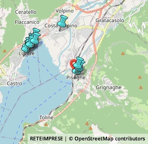 Mappa Via Giuseppe Palini, 25055 Pisogne BS, Italia (1.94)