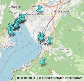 Mappa Via Giuseppe Palini, 25055 Pisogne BS, Italia (2.239)