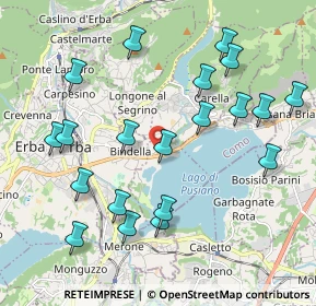 Mappa Via A. Canali, 22030 Eupilio CO, Italia (2.172)