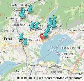 Mappa Via A. Canali, 22030 Eupilio CO, Italia (1.66167)