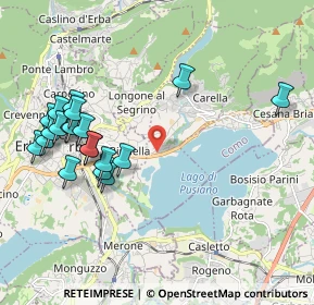 Mappa Via A. Canali, 22030 Eupilio CO, Italia (2.2045)