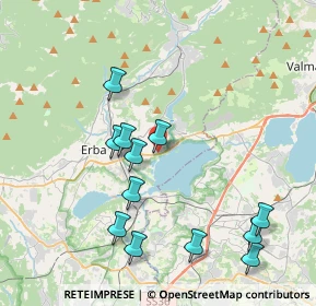 Mappa Via A. Canali, 22030 Eupilio CO, Italia (4.12167)