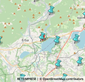 Mappa Via A. Canali, 22030 Eupilio CO, Italia (6.425)