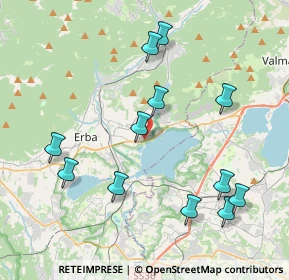 Mappa Via A. Canali, 22030 Eupilio CO, Italia (4.31167)