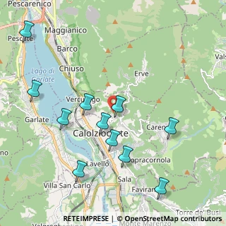 Mappa Via Agro, 23801 Calolziocorte LC, Italia (2.22364)