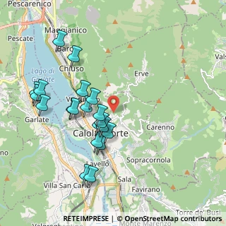 Mappa Via Agro, 23801 Calolziocorte LC, Italia (1.9195)