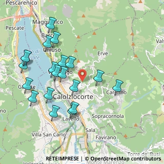 Mappa Via Agro, 23801 Calolziocorte LC, Italia (2.0955)