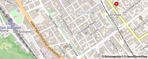 Mappa Como