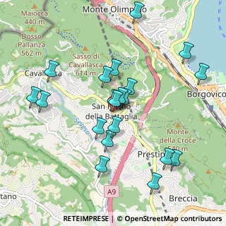 Mappa Piazza XXVII Maggio, 22020 San Fermo della Battaglia CO, Italia (0.944)