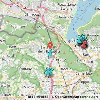Mappa Piazza XXVII Maggio, 22020 San Fermo della Battaglia CO, Italia (2.5105)