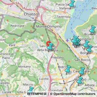 Mappa Piazza XXVII Maggio, 22020 San Fermo della Battaglia CO, Italia (3.07583)