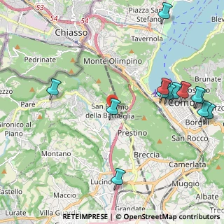 Mappa Piazza XXVII Maggio, 22020 San Fermo della Battaglia CO, Italia (2.57231)